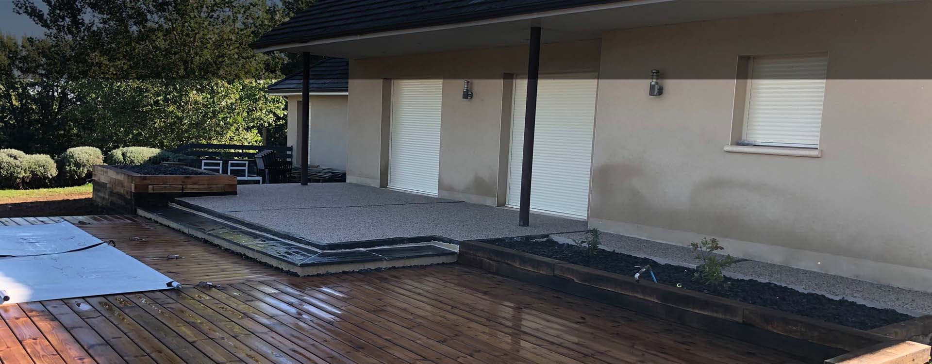 Terrasse bois Objat